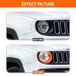 Jeep Renegade Angry Eyes Headlight Cover Trim