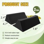 ROBLOCK Wheel Chocks for Travel Trailers and Trucks