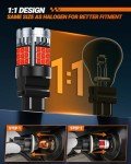 Brilliant Red 3157 LED Strobe Brake Lights - 2 Pack