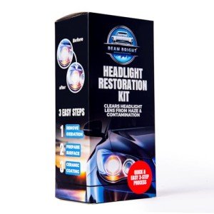 Headlight Restoration Kit for Clear, Bright Lights