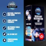 Headlight Restoration Kit for Clear, Bright Lights