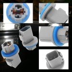 2 Pack License Plate Light Socket for Ford