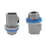 2 Pack License Plate Light Socket for Ford