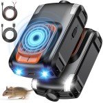 3-in-1 Ultrasonic Rodent Repellent for Cars - 2 Pack