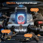 3-in-1 Ultrasonic Rodent Repellent for Cars - 2 Pack