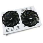 CoolingMaster Aluminum Radiator Shroud & Fans for Chevy/GMC