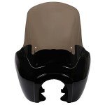 XFMT Gloss Black Upper Fairing Kit for Harley