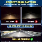 LED H4 Fog Light Bulbs - Super Bright 22000LM