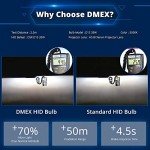 DMEX 8000K HID Headlight Bulbs - Pack of 2