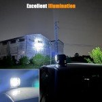 360° Rotating LED Spotlight for Vehicles and Boats