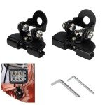 Adjustable LED Light Bar Mounting Brackets - 2PCs