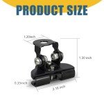 Adjustable LED Light Bar Mounting Brackets - 2PCs