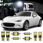 Mazda Miata LED Interior Lights Kit (6 Pieces)