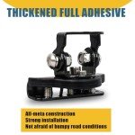 Adjustable LED Light Bar Mounting Brackets - 2PCs
