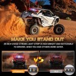 30" LED Chase Light Strip for UTVs & ATVs