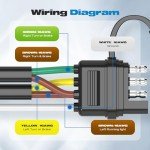 26FT 4 Pin Trailer Wiring Harness Kit