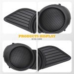 Jecoupoon 2PCS Fog Light Bezel Covers for Sienna