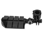 Universal Adjustable Motorcycle Highway Foot Pegs (Black)