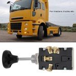 30A 12V Push Pull Switch for Car Lights