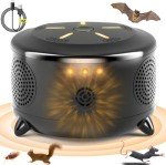 Ultrasonic Rodent Repellent with Strobe Lights
