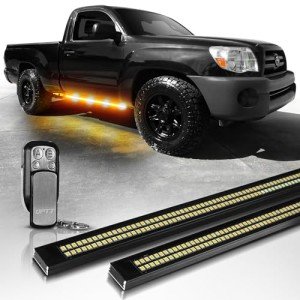 48" LED Running Board Lights with Turn Signals