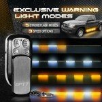 48" LED Running Board Lights with Turn Signals