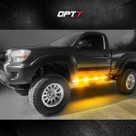 48" LED Running Board Lights with Turn Signals