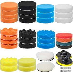 38-Piece Car Buffing and Polishing Pads Kit