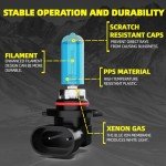 Bright 5500K Headlight Bulbs for Toyota RAV4