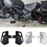Motorcycle Highway Pegs Anti-Slip Footpegs - Black
