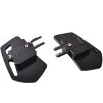 Motorcycle Highway Pegs Anti-Slip Footpegs - Black