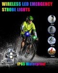 Wireless LED Strobe Lights with Remote Control - 4 Pcs