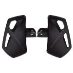 Motorcycle Highway Pegs Anti-Slip Footpegs - Black
