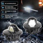 VANKUB LED License Plate Light for Ford Trucks