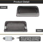Smoked Brake Light Lens Cover for Chevy S10