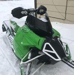 Gloss Black Headlight Cover for Arctic Cat Procross