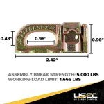 L Track Double Stud Fitting - 250 Pack
