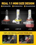 AUXITO 9005/H11 Fog Light Bulbs - 62000LM Pack of 4