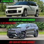 Front Smoked Side Marker Lights for Jeep Grand Cherokee