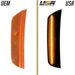 Front Smoked Side Marker Lights for Jeep Grand Cherokee