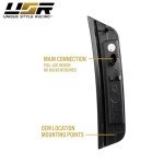 Front Smoked Side Marker Lights for Jeep Grand Cherokee