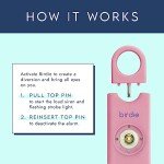 Birdie Personal Safety Alarm Keychain - Blossom