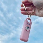 Birdie Personal Safety Alarm Keychain - Blossom