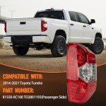 Toyota Tundra Tail Light Assembly (2014-2021)