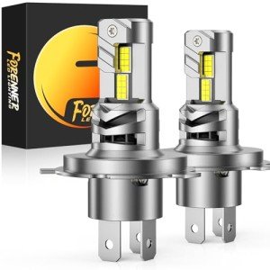 Super Bright H4 Light Bulbs - 25000 Lumens