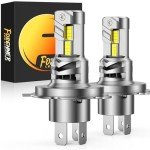 Super Bright H4 Light Bulbs - 25000 Lumens