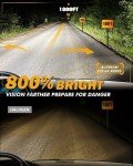 Auxbeam H13 9008 Fog Lights for Off-Road Vehicles