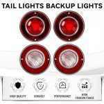 HECASA Tail Light & Backup Light Set for Corvette