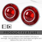 HECASA Tail Light & Backup Light Set for Corvette