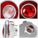 HECASA Tail Light & Backup Light Set for Corvette